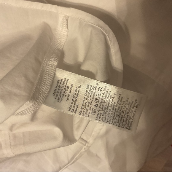 J Crew Tartan placket jeweled button-up cotton poplin shirt in signature fit XS - Picture 5 of 5